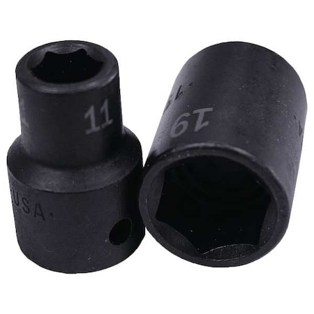Sk Professional Tools Impact Socket, 1" Drive, 1-7/8" Size, SAE 85660