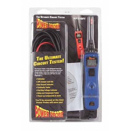 Power Probe Circuit Tester, Clam Shell, Blue PP3CSBLU