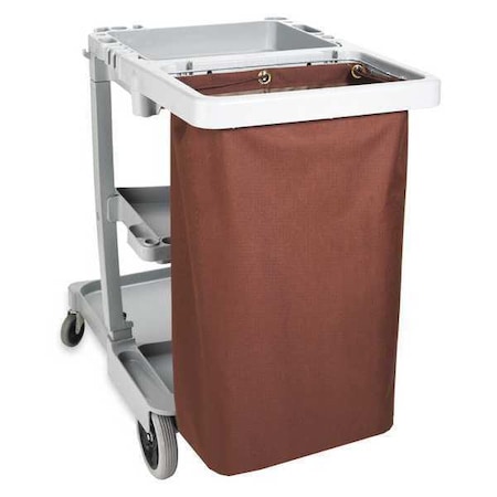 Hospitality 1 Source Grommet Housekeeping Cart Bag, 33" RHCBG33BR