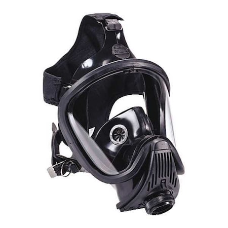 Msa Safety Ultra Elite Facepiece, Black Silicone, SMALL 493072