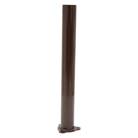 Vestil Bollard Arch, Earth Brown, 42x4.5 BOLA-42-4.5-BRN-EB