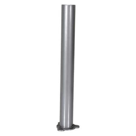 Vestil Bollard Arch, Aluminum Silv Lining, 42x4.5 BOLA-42-4.5-SL