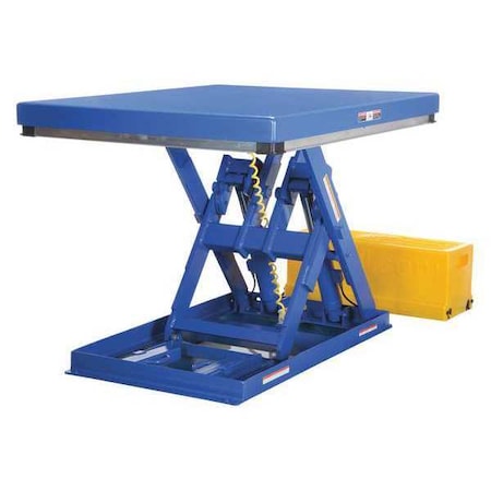 Vestil Low-Profile Electric/Hydraulic Scissor Lift Table, 60"W, 60"L EHLTX-6060-2-39