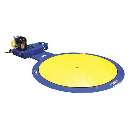 Vestil 4000 lb. Capacity Low Profile Powered Caorusel POW-CAR-LP