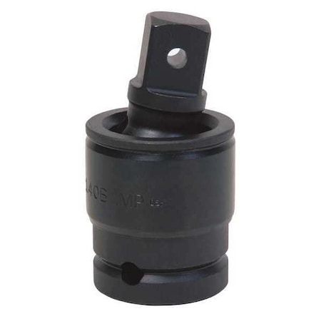 Williams 3/4" Drive Impact Universal Joint, SAE, Industrial Black, 3-1/2" L 6-140B