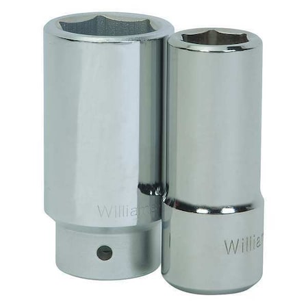 Williams 3/4" Drive, 27mm Metric Socket, 6 Points 33727