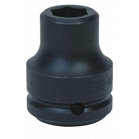 Williams 3/4" Drive Impact Socket Black Industrial, 3/4" D, 6Pt, 2-3/8 6-676