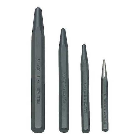 Williams Williams Center Punch Set, 4pcs. PS-4