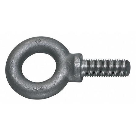 Williams Eye Bolt With Shoulder, 13 Threads per Inch, 1 1/2 in Shank, 1 5/32 in ID, Carbon Steel, Plain EB-25T