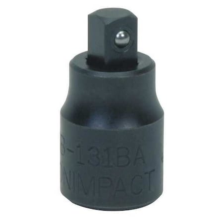 Williams Williams Adaptor, 1/4" D, 1/4" Mx3/8" F, Blk MB-131BA