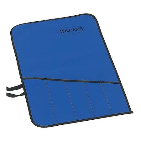 Williams Roll Up Tool Bag, Tool Pouch, 5-Pocket 16 "WX25"H, 5 Pockets R-5A