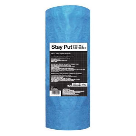 Stay Put SurfaceProtect, HvyDuty, 36"x6 ft. Mat, PK4 89124