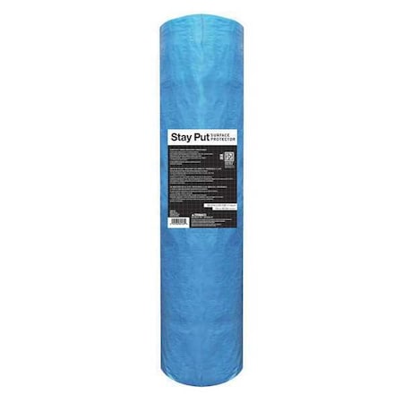 Stay Put Surface Protector, Hvy-Duty, 39.37"x54.13Ft 89165