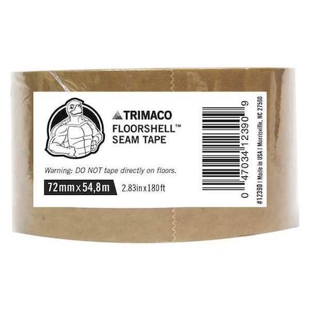 Floorshell Floorshell Seam Tape, 2.83"x180 ft., PK12 12390/12