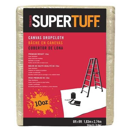 Trimaco Premium HeavyWeight Drop, 10 oz., 6x9, PK12 51129