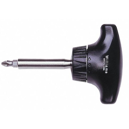 Williams T-Handle Ratcheting, Stubby, 2" 2" Hex WRST1