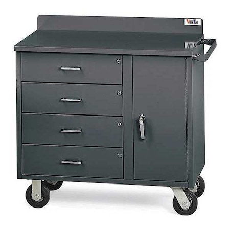 Valley Craft M Cab 34x46x21, 4 Drawer, 1 Door, No Shelf F81835A6