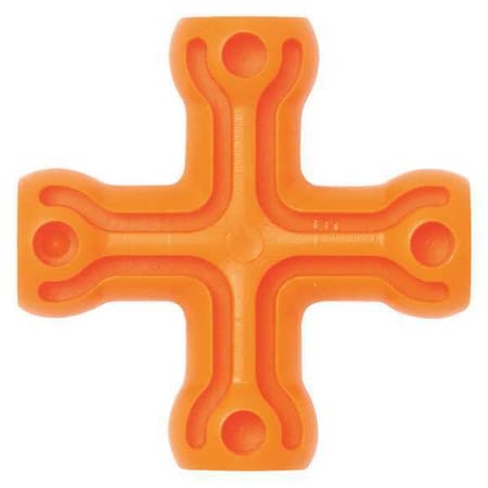 Loc-Line Coolant Hose, 4 Way Cross, 1/4", PK20 49448