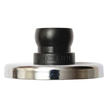 Loc-Line Magnetic Base, Black, 3/4" 60532-BLK