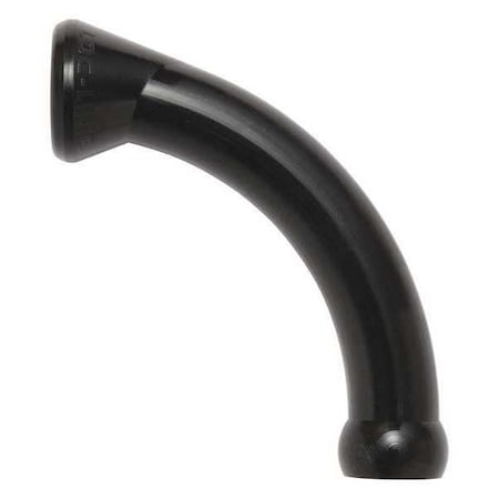 Loc-Line Extended Elbows, Black, 1/4", PK20 49457-BLK