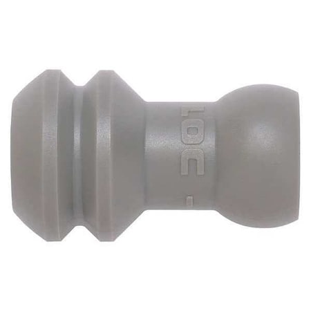 Loc-Line Short Lathe Adapters, 15mm, Gray, PK20 49458-G