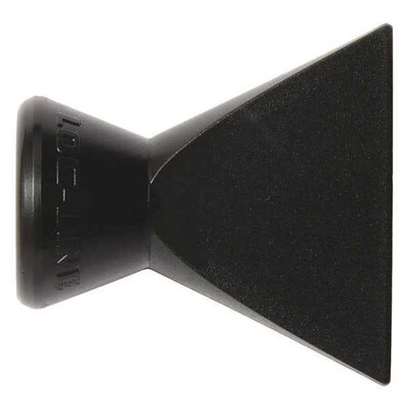 Loc-Line Flare Nozzle, Black, 1", PK20 49427-BLK