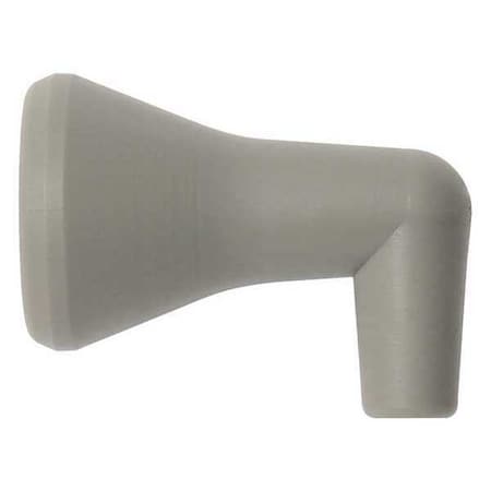 Loc-Line Nozzle, 90 Degree, Gray, 1/8", PK20 49440-G