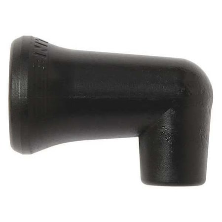 Loc-Line Nozzle, 90 Degree, Black, 1/4", PK20 49441-BLK