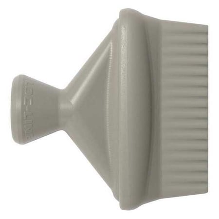 Loc-Line Swivel Nozzle 40, Gray, 1/4", PK20 49449-G