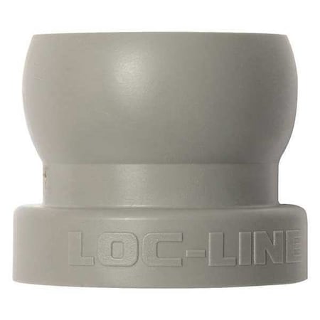 Loc-Line Fixed Mount, Gray, 3/4", PK20 69563-G