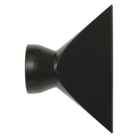 Loc-Line Flare Nozzle, Black, 3", PK20 69547-BLK