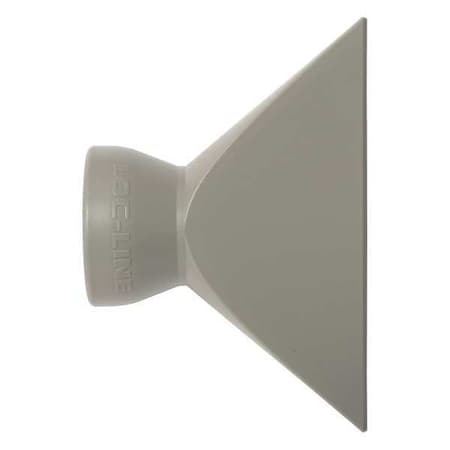 Loc-Line Flare Nozzle, Gray, 3", PK20 69547-G