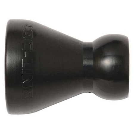 Loc-Line Adapter, Black, 3/4" to 1/2", PK20 69548-BLK