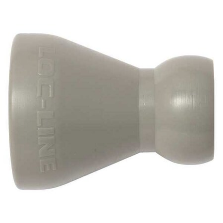 Loc-Line Adapter, Gray, 3/4" to 1/2", PK20 69548-G