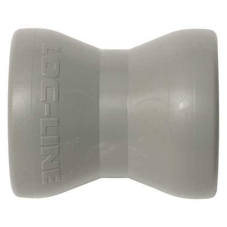 Loc-Line Double Socket, Gray, 1/2", PK20 59872-G
