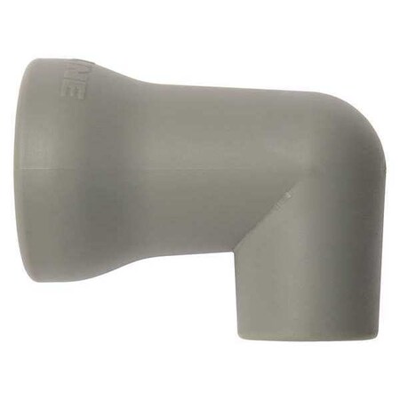 Loc-Line Nozzle, 90 Degree, Gray, 1/2", PK20 59880-G