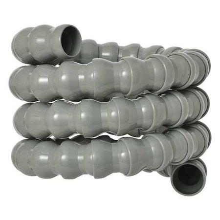 Loc-Line Hose, Gray, 3/4", 5ft., Coil 69539-G