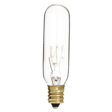 Shat-R-Shield Incandescent, 25W, T10, 120V, PK6 01046SAT