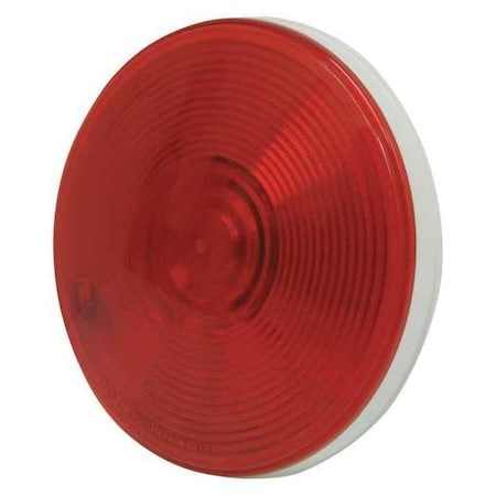 Roadpro Round Sealed Light, w/3-Prong, 4", Voltage: 12V RP-4064R