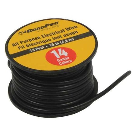 Roadpro All Purpose Electrical Wire, 14ga., 15ft. RP1415