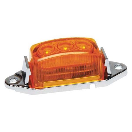 Roadpro LED Clearance/Marker Lights, Amber, 1.75x1 RP-1445A