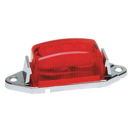 Roadpro LED Clearance/Marker Lights, Red, 1.75x1 RP-1445R