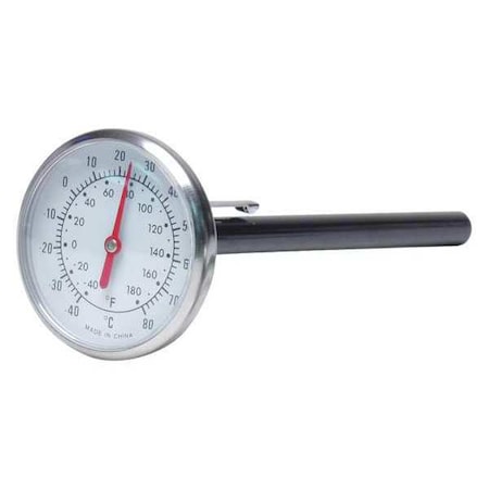 RoadPro RPCO-840 1.75 in. Easy to Read Dial Thermometer