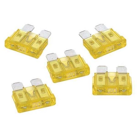 Roadpro ATO Fuses, 20A, PK5 RPATO20