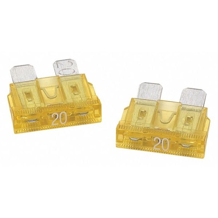 Roadpro Trip-Glow ATO Fuses, 20A, PK2 RPATO20TG