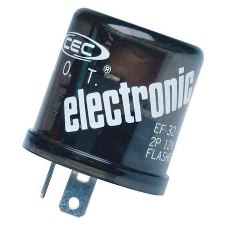 Roadpro Heavy-Duty Electronic Flasher, 2-Pin RPEL-12C
