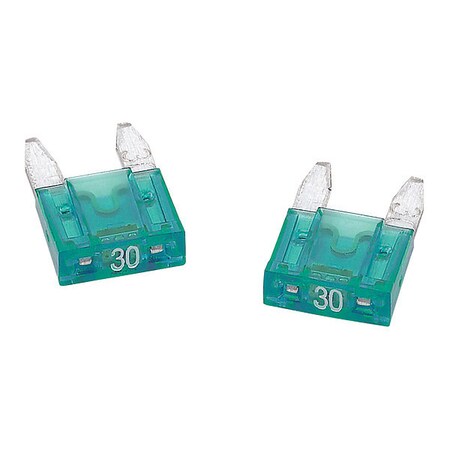 Roadpro Trip-Glow MINI Fuses, 30A, PK2 RPMINI30TG