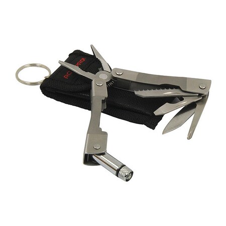 Roadpro Micro Pliers, w/LED Flashlight, 8-In-1 SST-19126