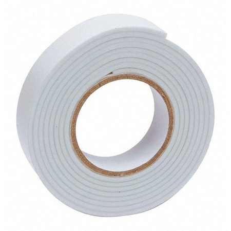 Roadpro Double Faced Foam Tape, White, 3/4x5ft. SST334