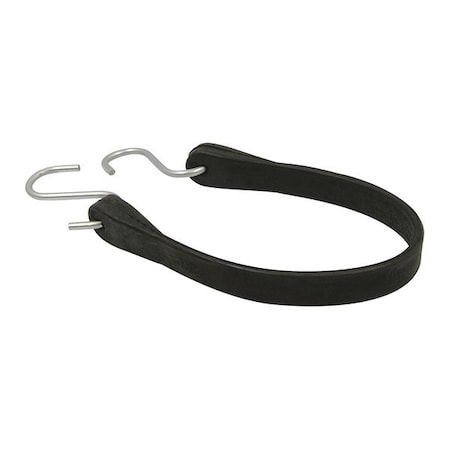 Roadpro Heavy-Duty Tarp Strap, w/S Hooks, 15" RPTS-15